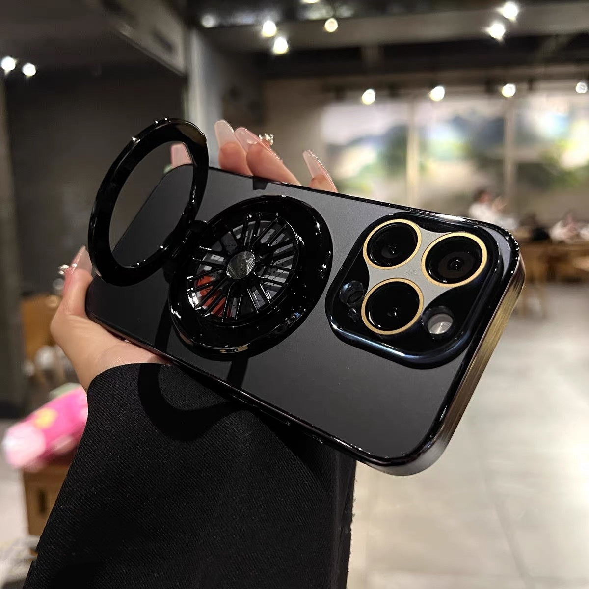 Rotating Gyro Magnetic Case