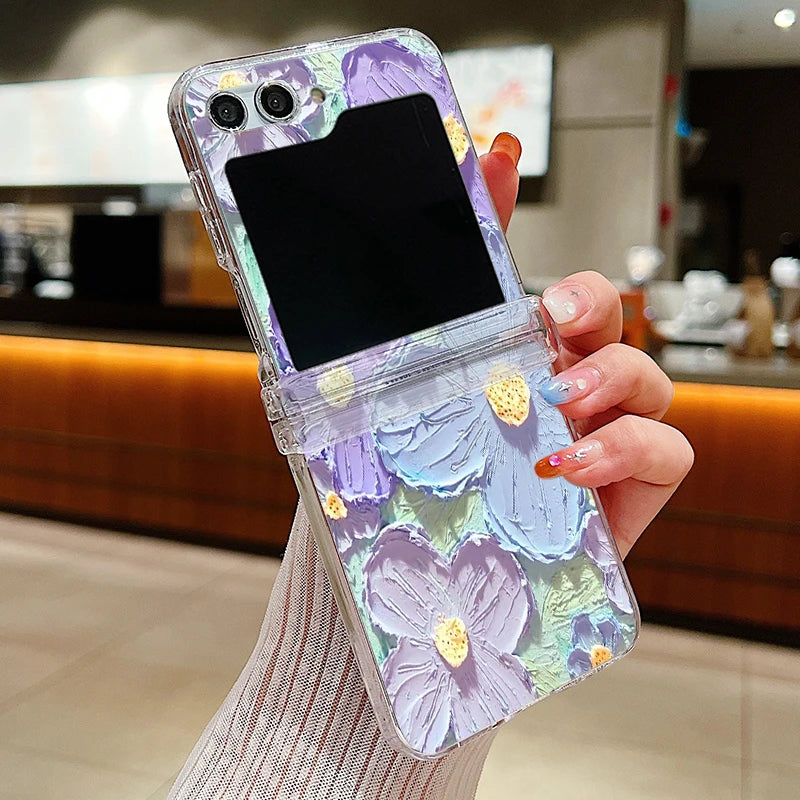 Oil Painting Flower Case