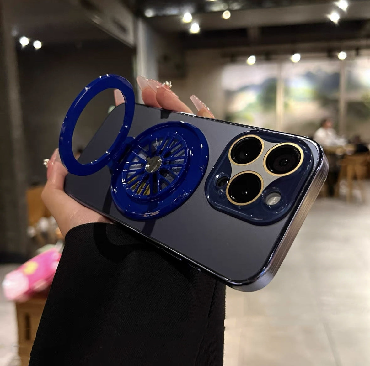 Rotating Gyro Magnetic Case