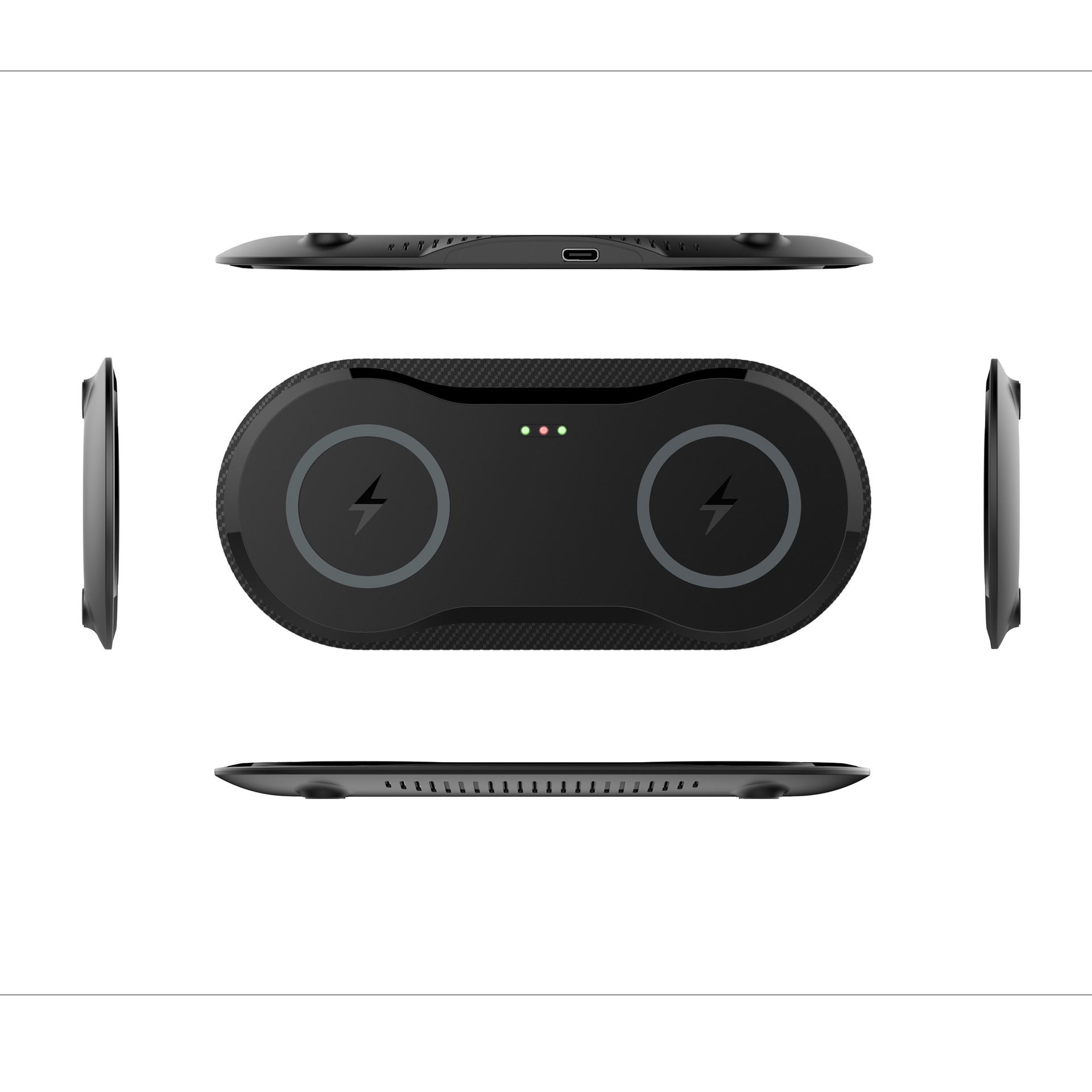 Wireless Dual Phone Charger