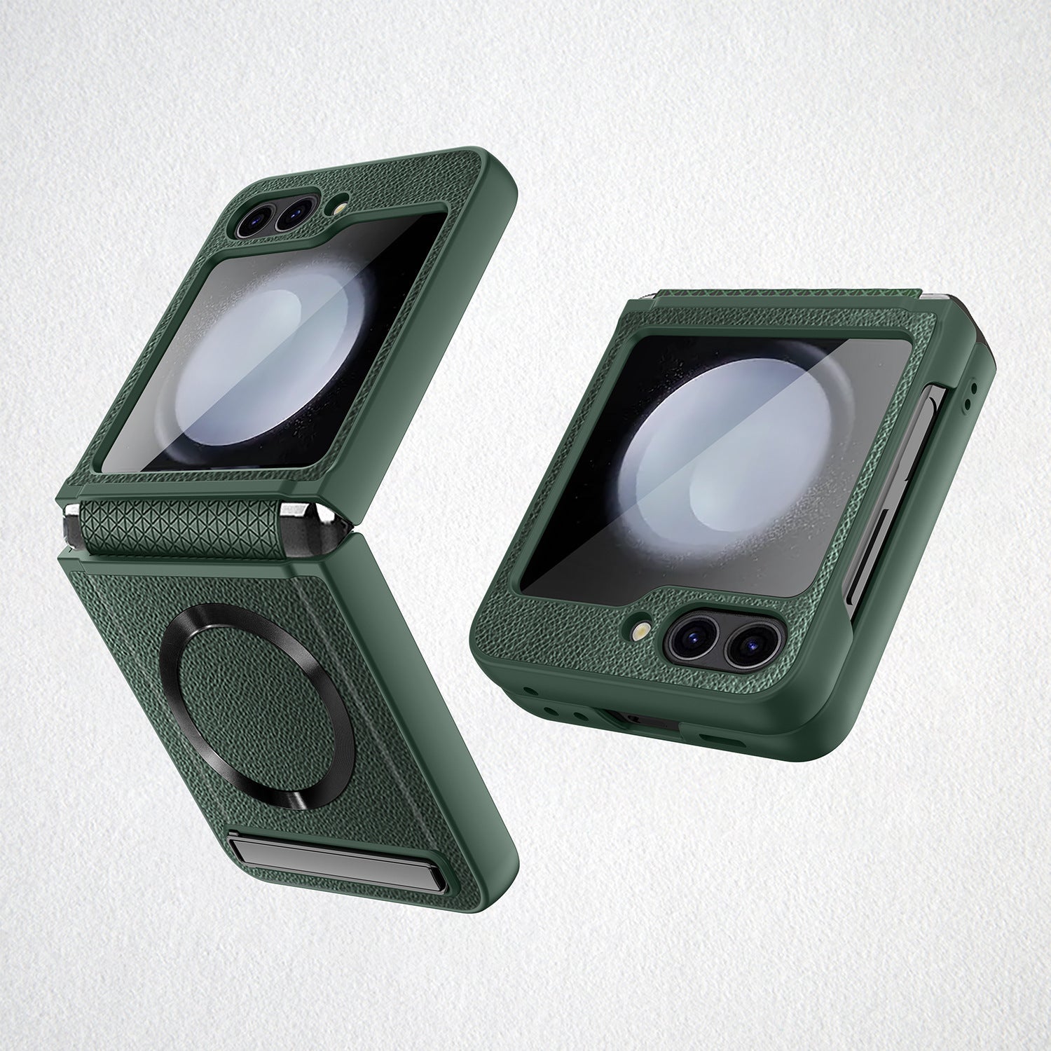 Drop-Resistant Magnetic Case.