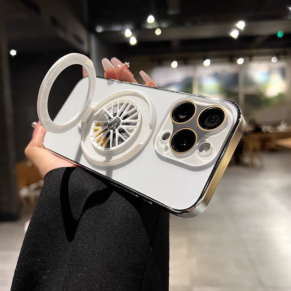 Rotating Gyro Magnetic Case