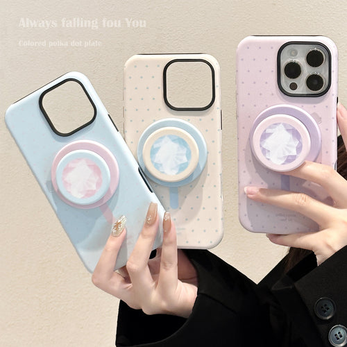 Colorful Diamond Magnetic Phone Case.