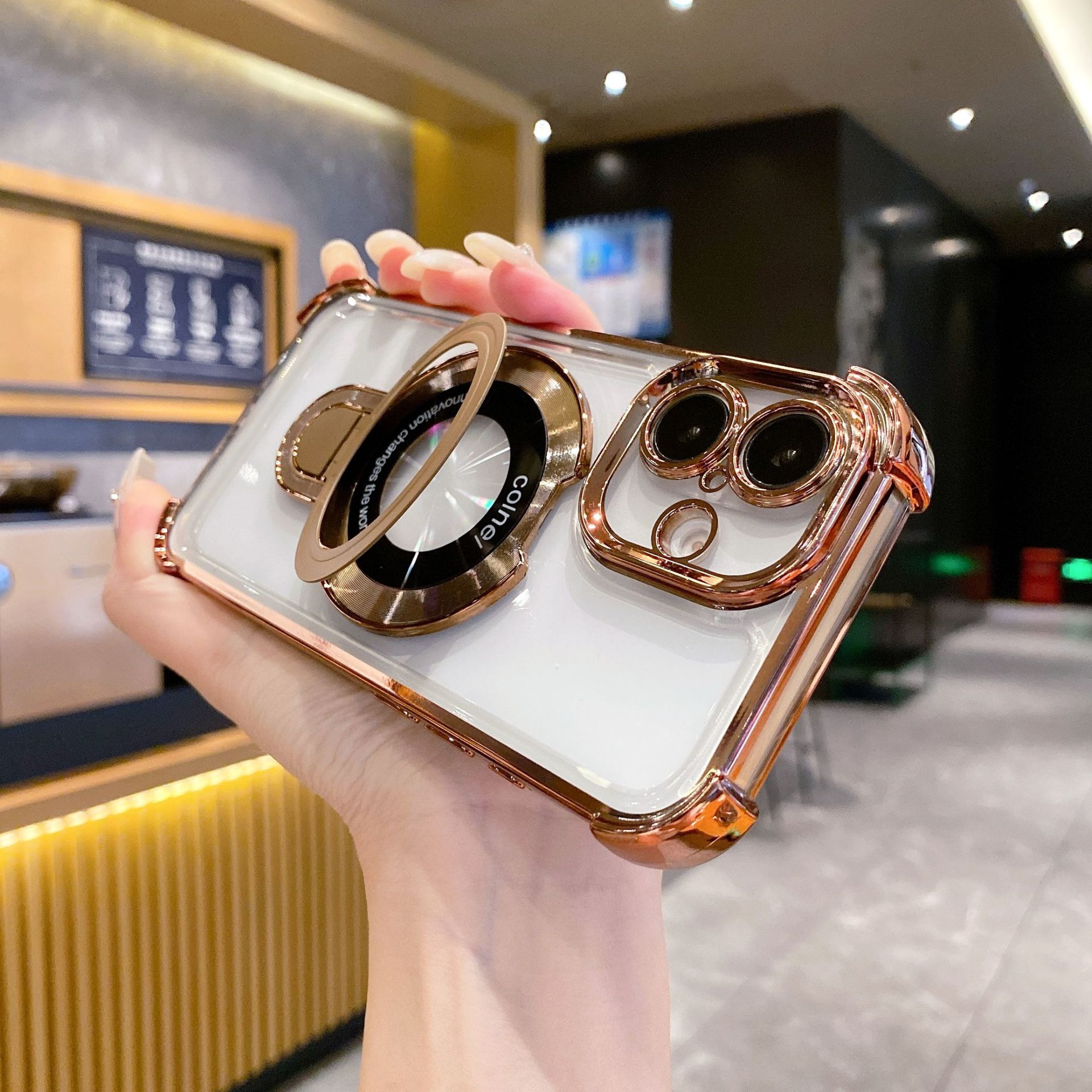 Magnetic Shockproof Phone Case.