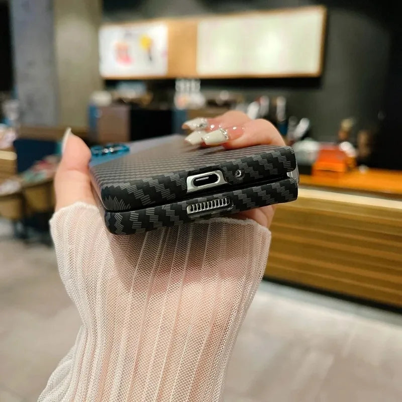 Carbon Fiber Pattern Phone Case