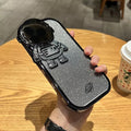 Glitter Astronaut Stand Phone Case.