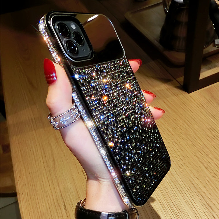 Punk Gradient Rhinestone Case