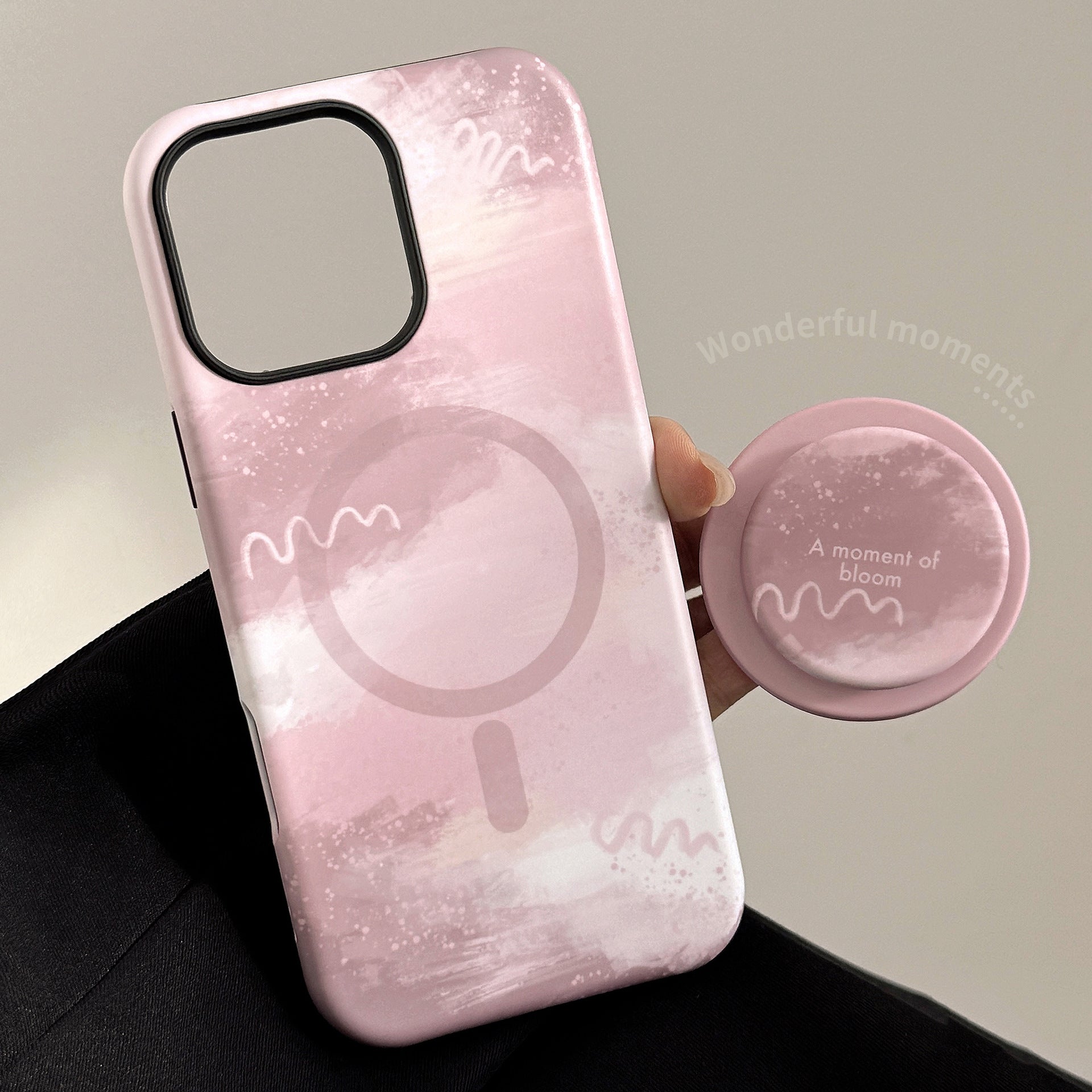 Magnetic Pink Phone Case.