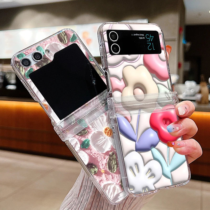 Oil Painting Flower Case