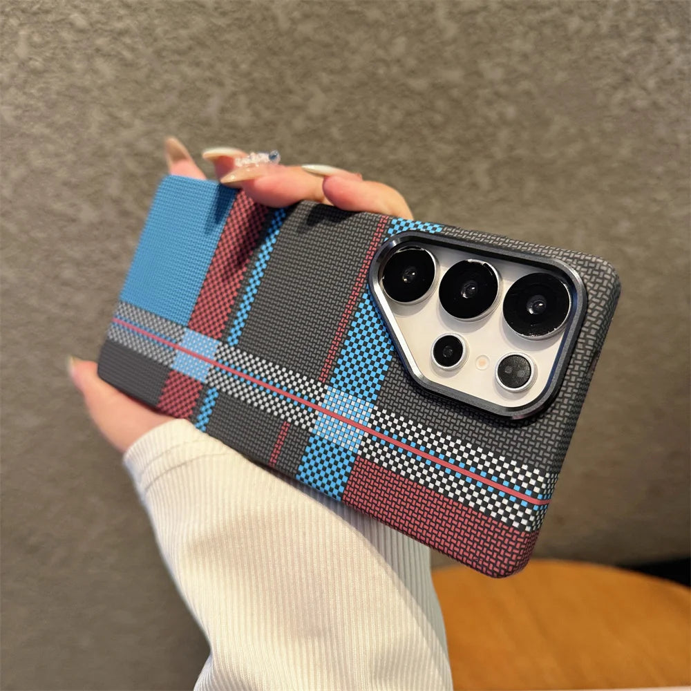 Carbon Fiber Magnetic Phone Case.