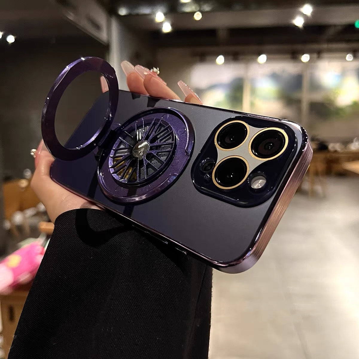 Rotating Gyro Magnetic Case