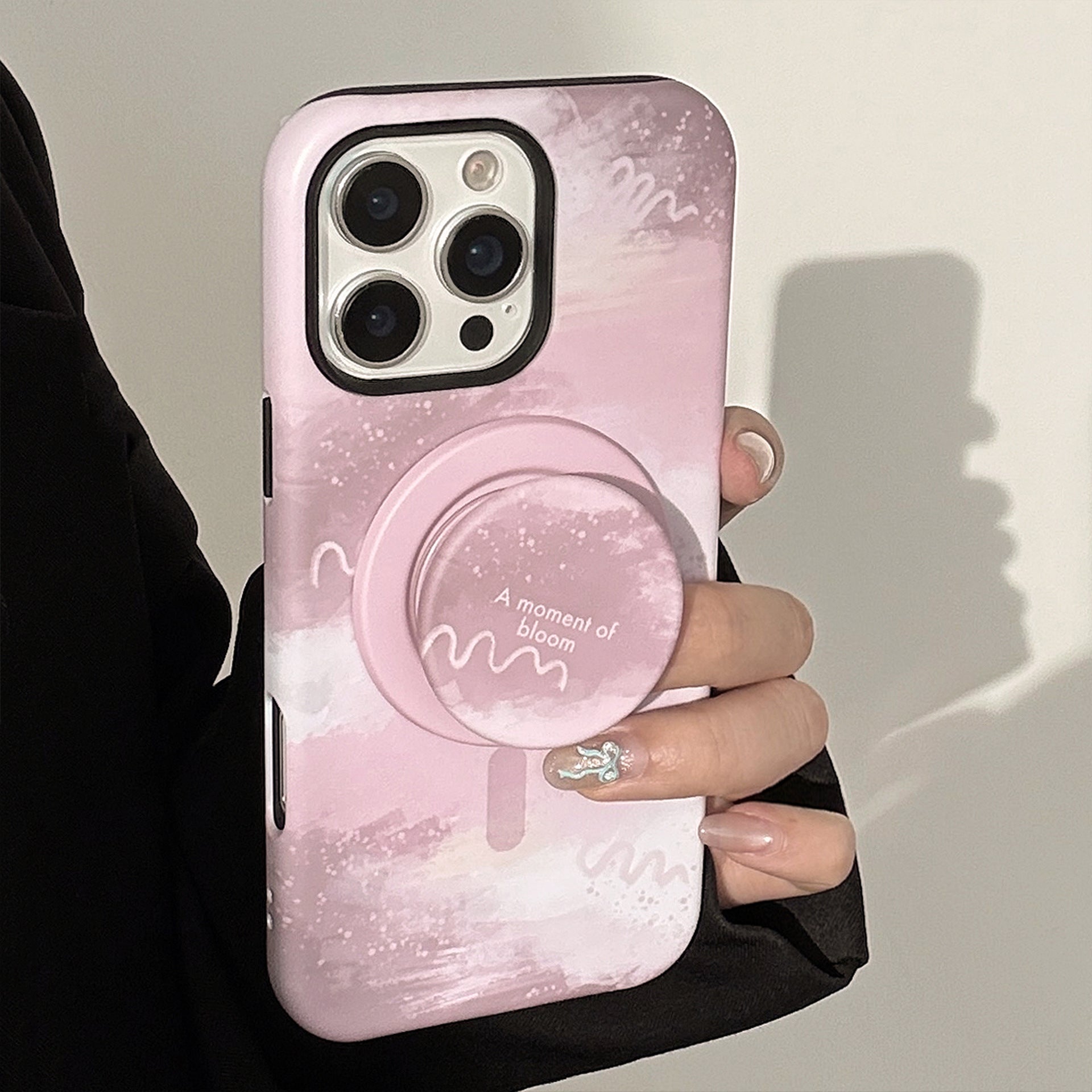 Magnetic Pink Phone Case.