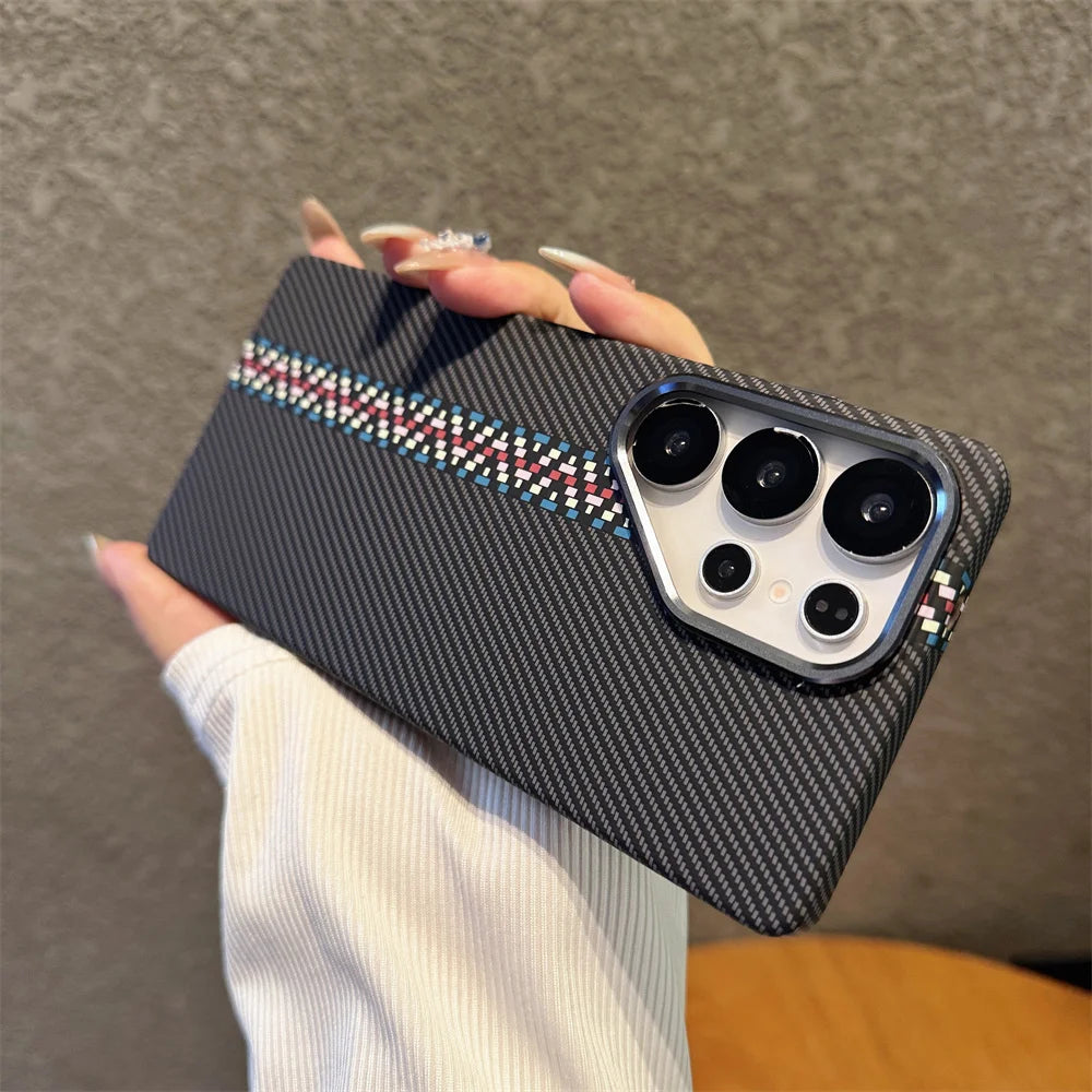 Carbon Fiber Magnetic Phone Case.