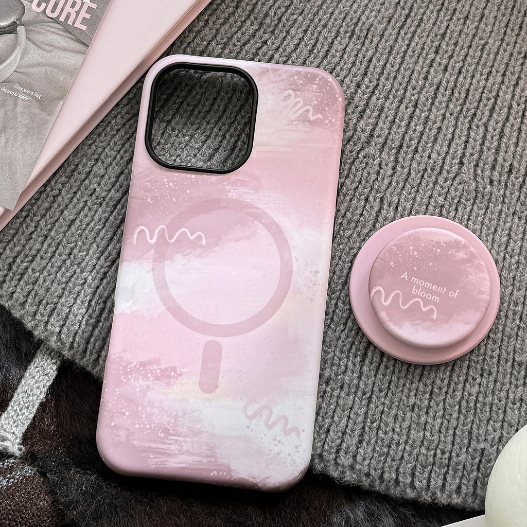 Magnetic Pink Phone Case.