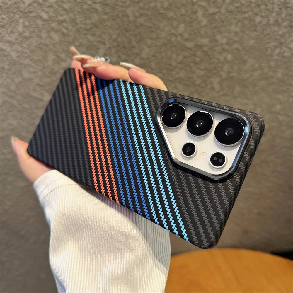 Carbon Fiber Magnetic Phone Case.