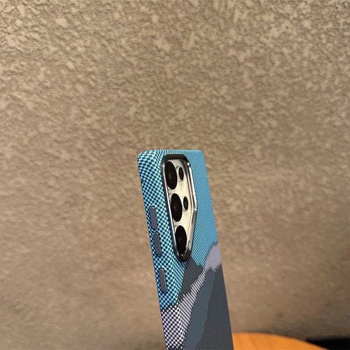 Carbon Fiber Magnetic Phone Case.