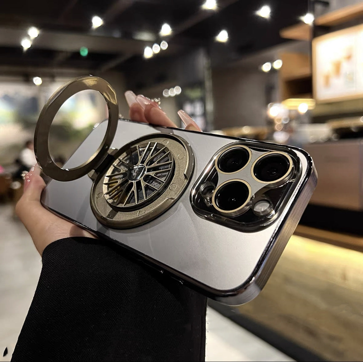 Rotating Gyro Magnetic Case