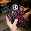 Punk Gradient Rhinestone Case