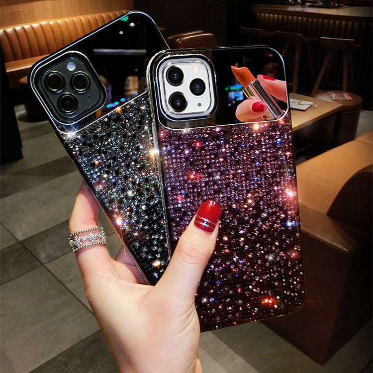 Punk Gradient Rhinestone Case