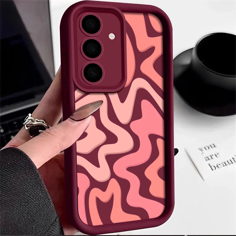 Striped Pattern Phone Case.