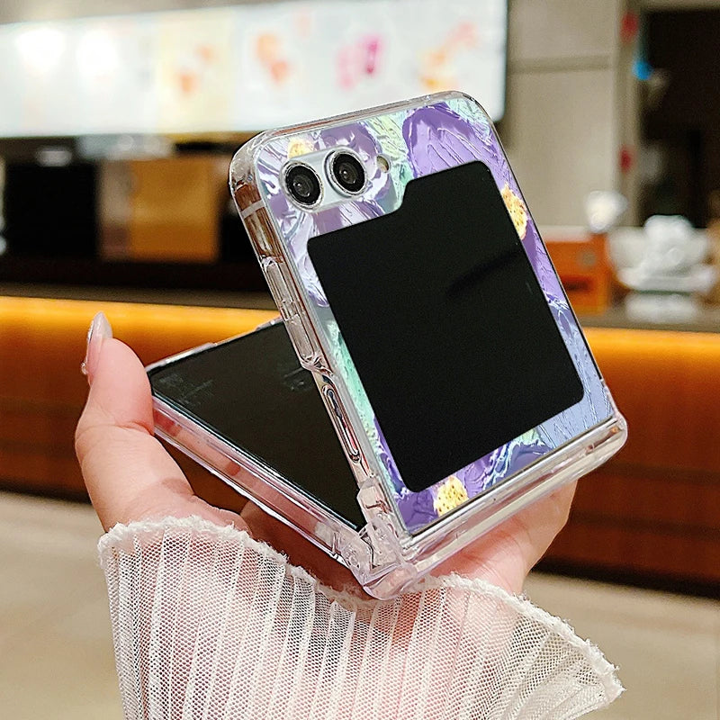 Oil Painting Flower Case