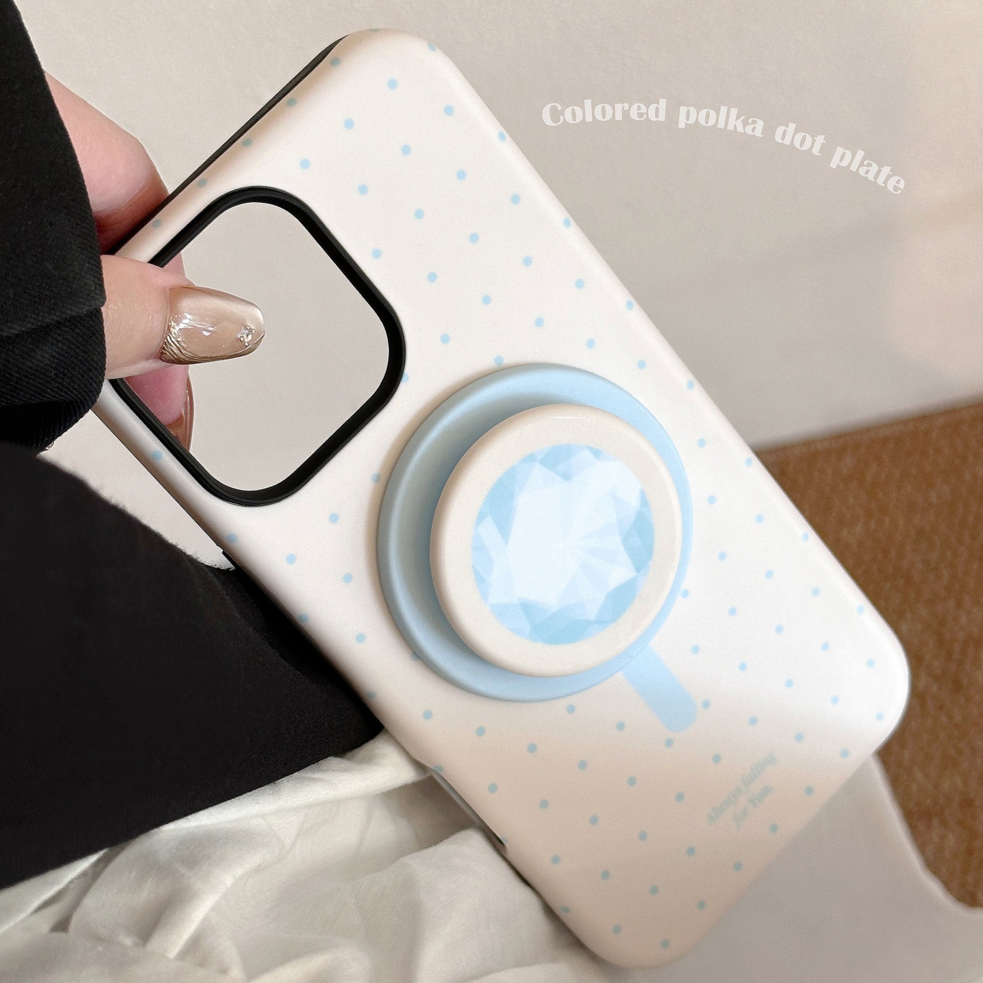 Colorful Diamond Magnetic Phone Case.