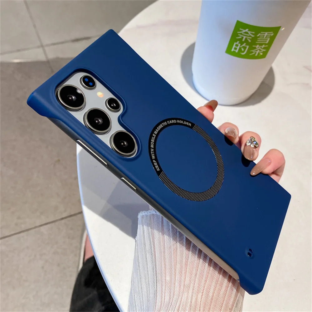 Matte Frameless Phone Case.