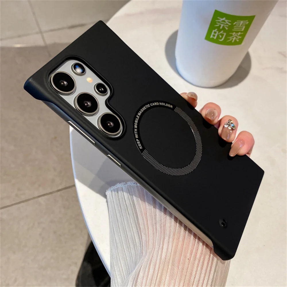 Matte Frameless Phone Case.