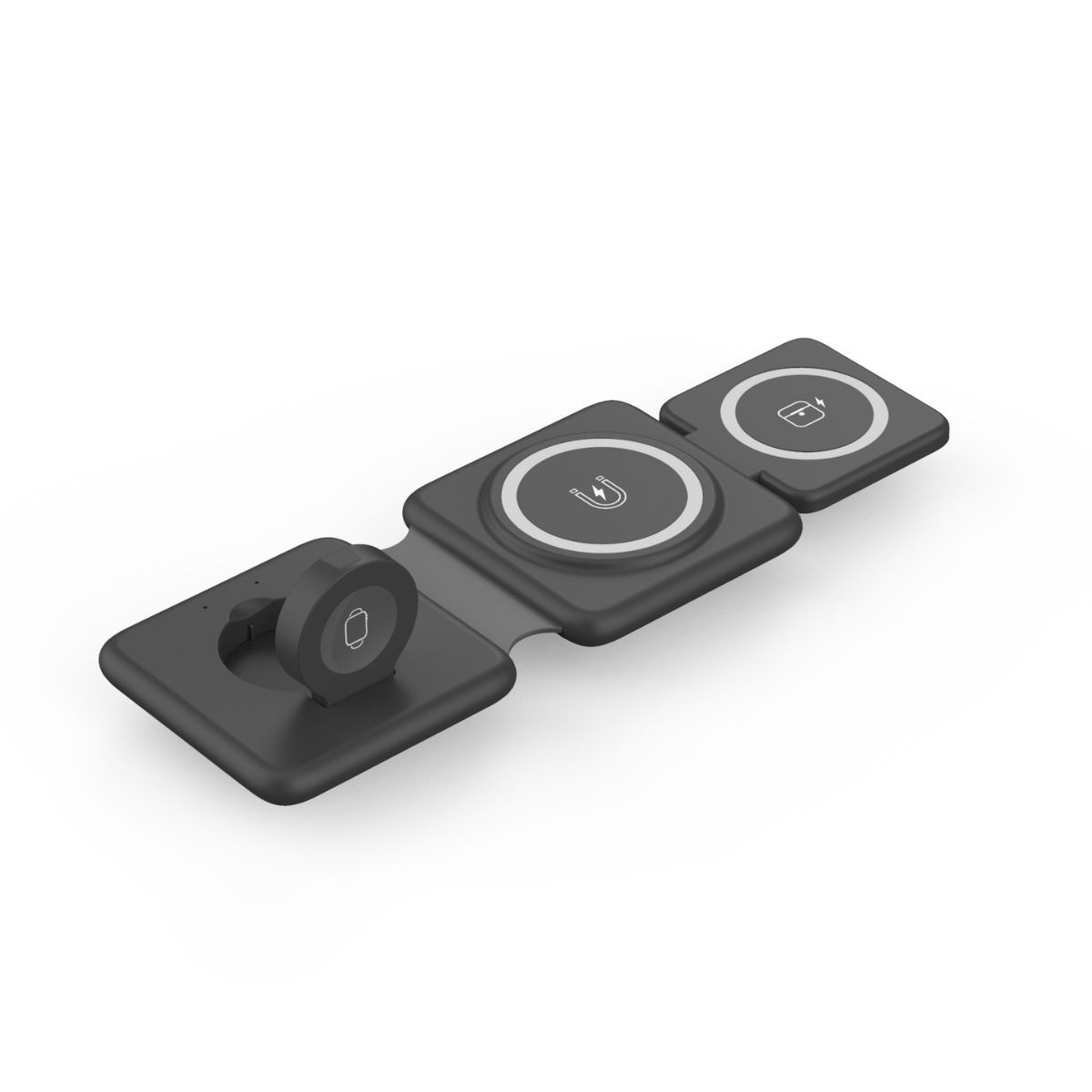 Folding Wireless Charger 3-in-1