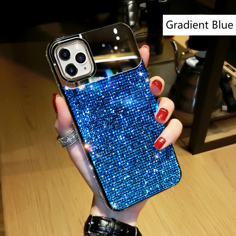 Punk Gradient Rhinestone Case