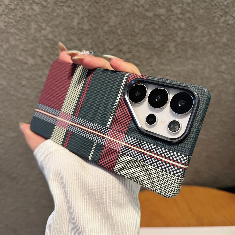 Carbon Fiber Magnetic Phone Case.