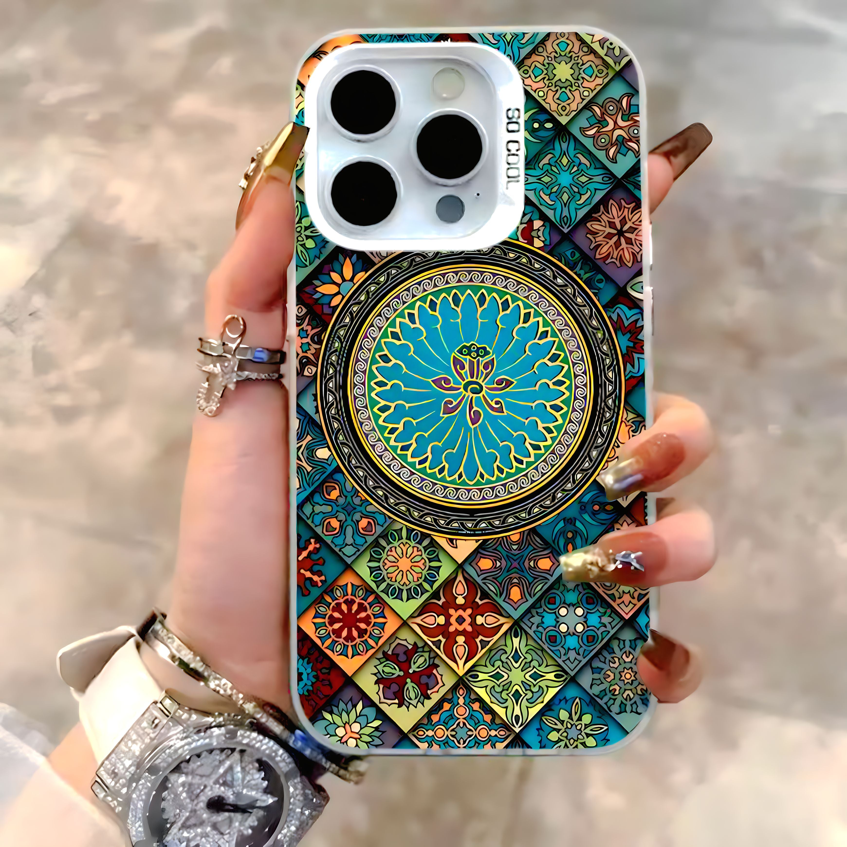 Ethnic Style Patterned Phone Case